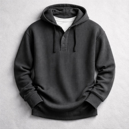 Jackson Waffle Knit Hoodie