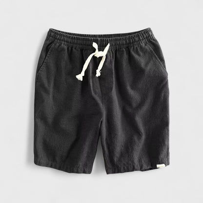 Liam Turner Linen-Cotton Shorts