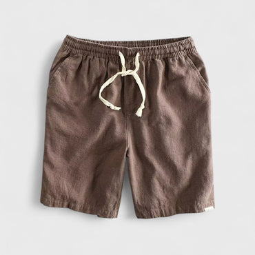 Liam Turner Linen-Cotton Shorts