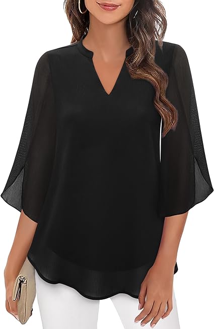 Sophia Lane Chiffon Blouse