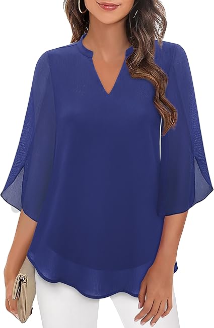 Sophia Lane Chiffon Blouse