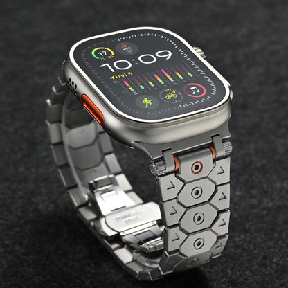 CLAIRS TITANIUM APPLE WATCH BAND