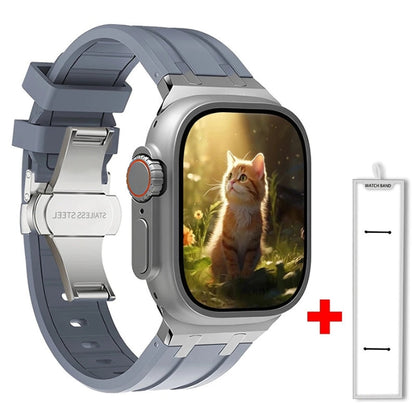 TitaniumGrip Silicone Apple Watch Band