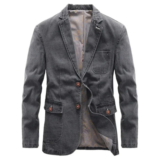 Lorenzo Don Denim Blazer