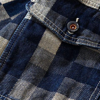 Mosaic Vintage Denim Jacket