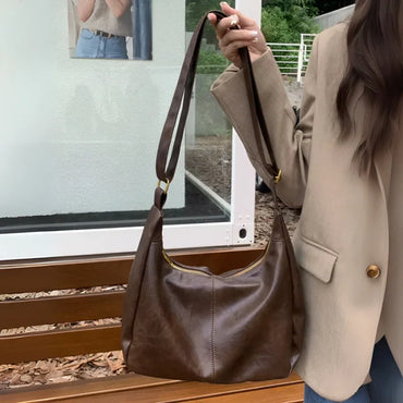 Valentina Monroe Leather Shoulder Bag