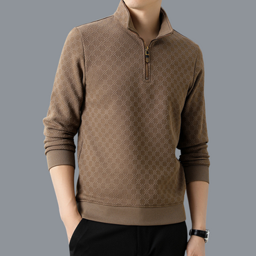 Maxwell Chequered 1/4 Zip
