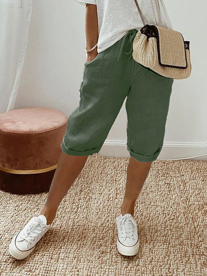 Sophia Lane Drawstring Shorts