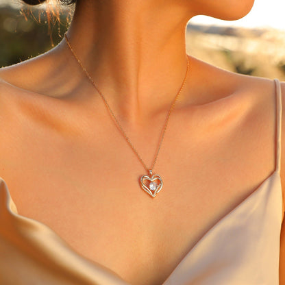 Amelia Eternal Heart Necklace