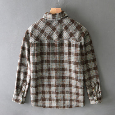 Dan Jackson Plaid Wool Shirt