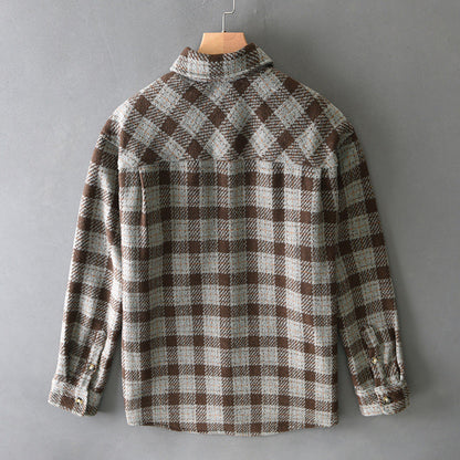 Dan Jackson Plaid Wool Shirt