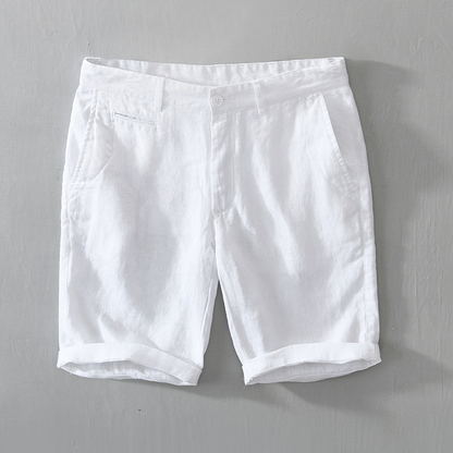 Lucas Carter Linen Shorts