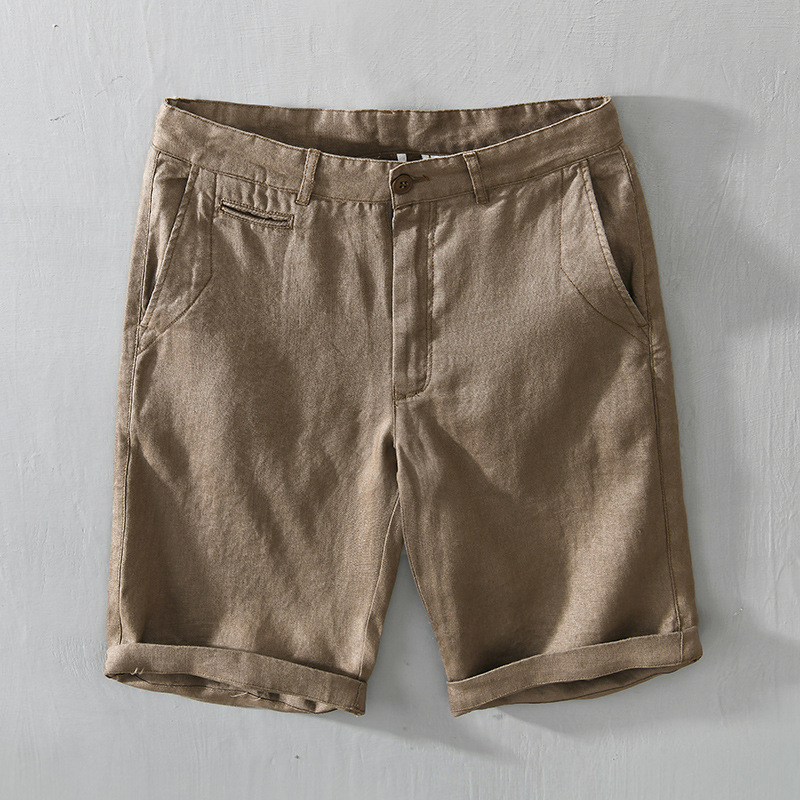 Lucas Carter Linen Shorts