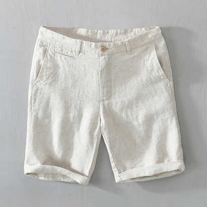 Lucas Carter Linen Shorts