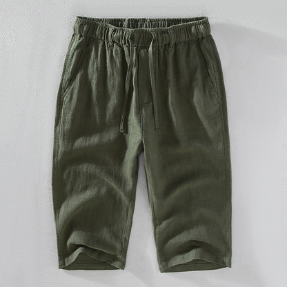 Luca Sterling Linen Shorts