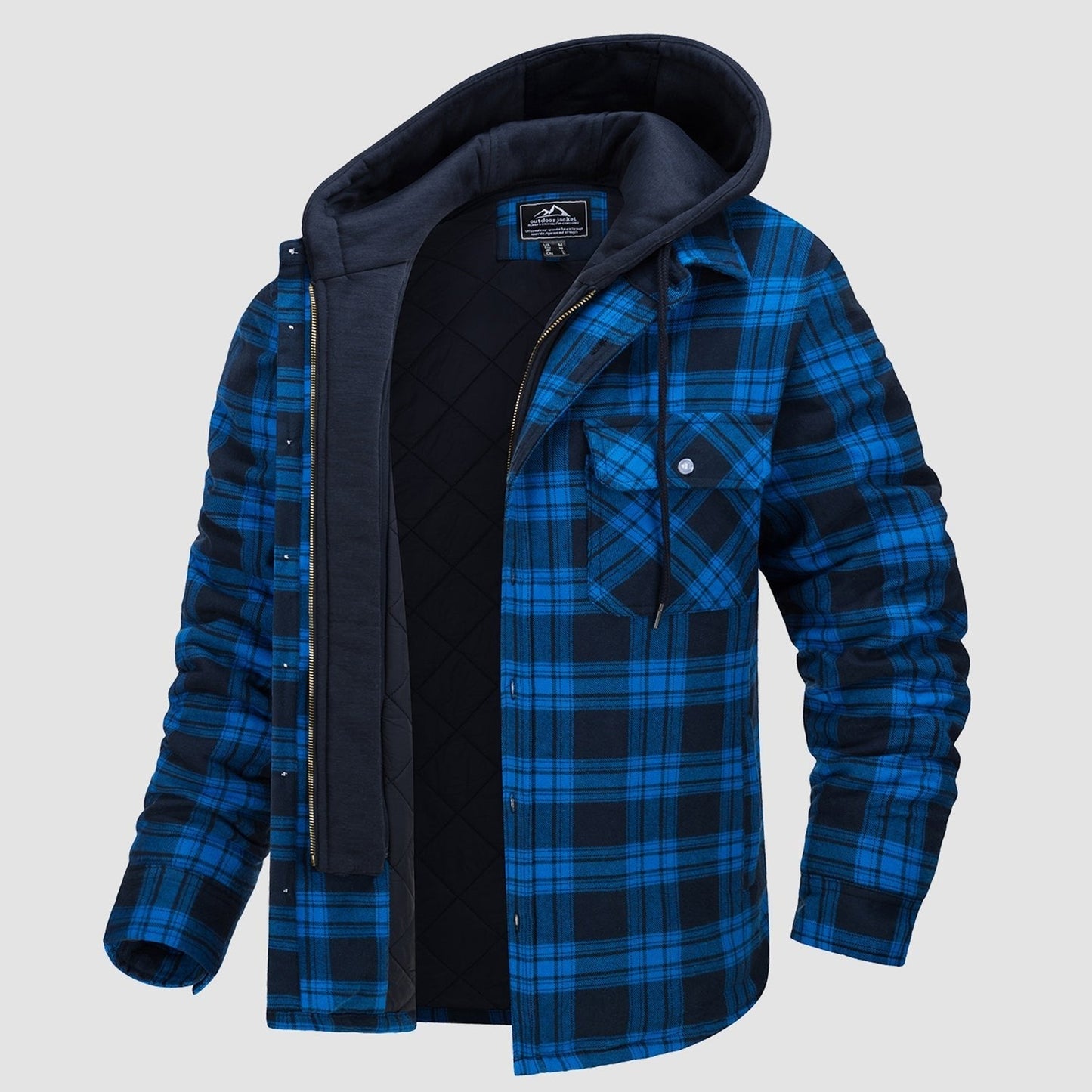 Santino Flannel with Removable Hood