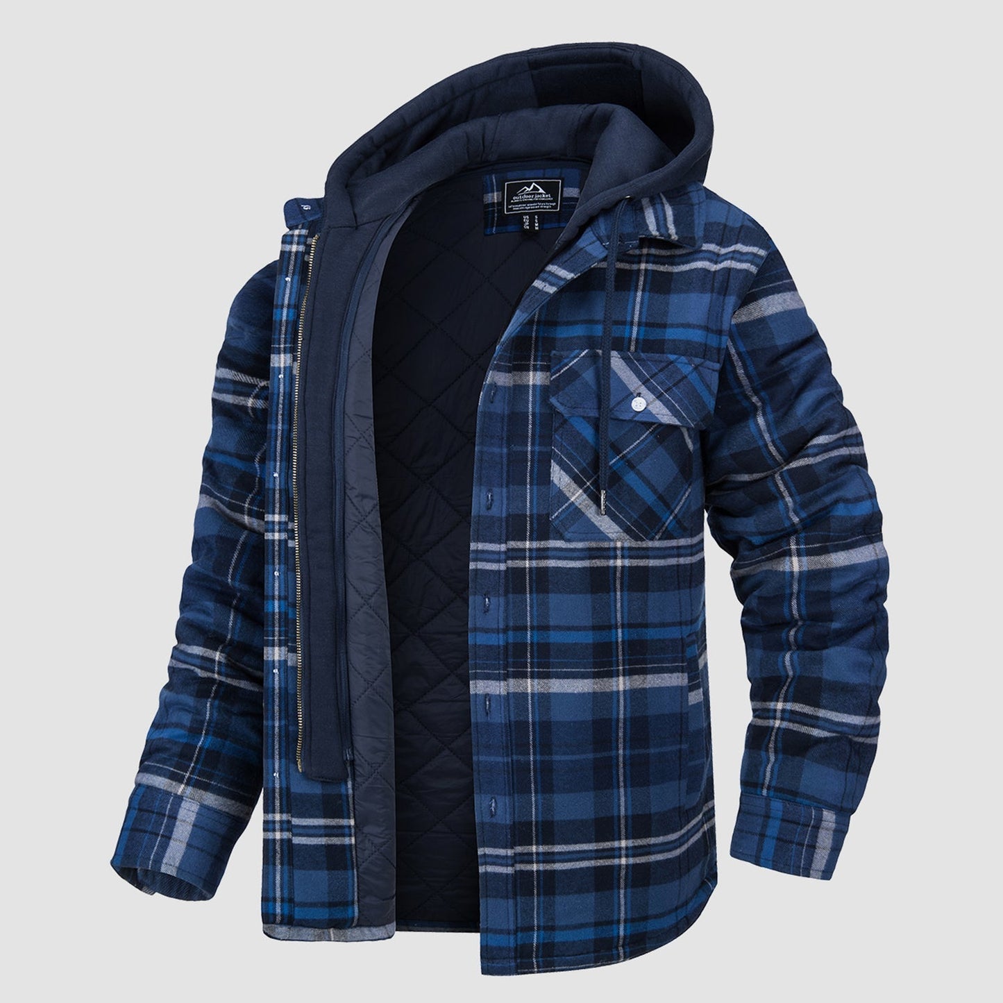 Santino Flannel with Removable Hood
