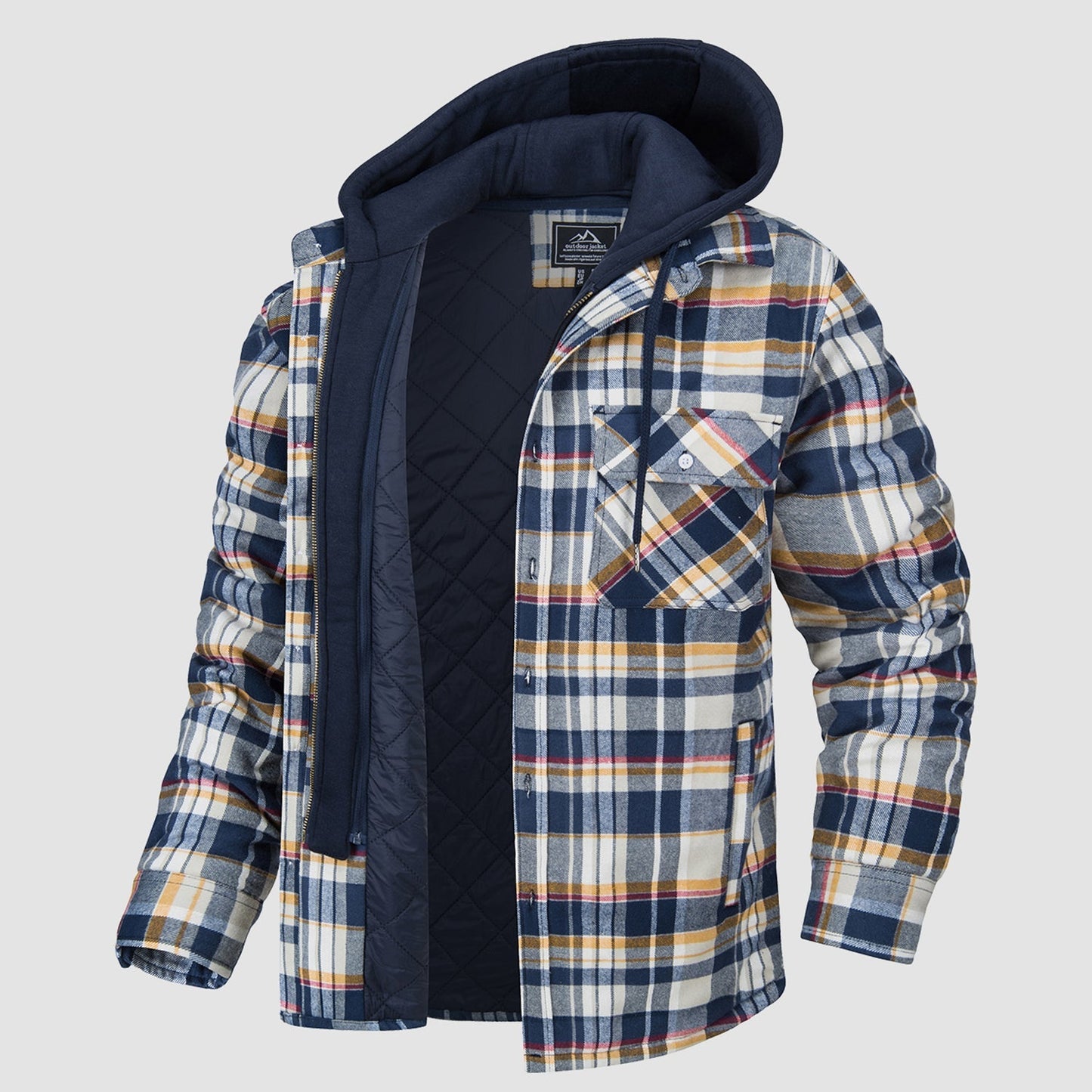 Santino Flannel with Removable Hood