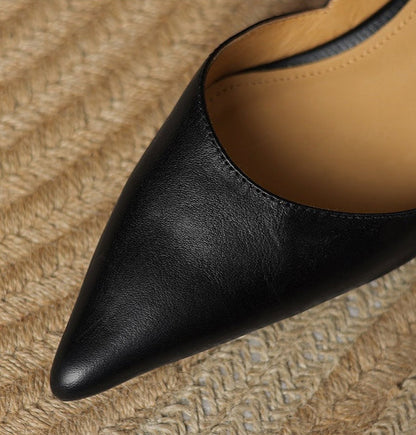 Cara Madson Genuine Leather Heels
