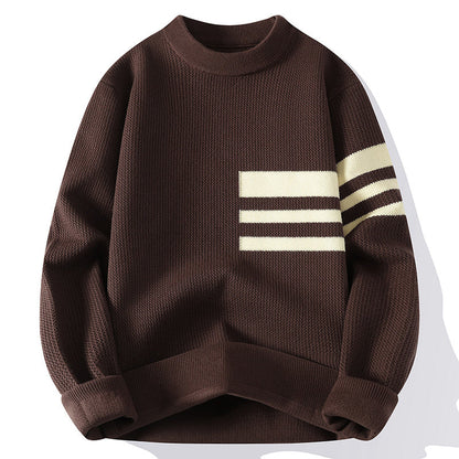 Montreal Waffle-Knit Wool Sweater