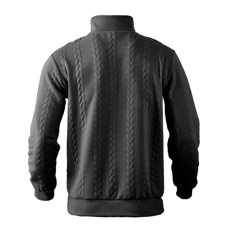 Valentino Mor Quarter Zip Sweater