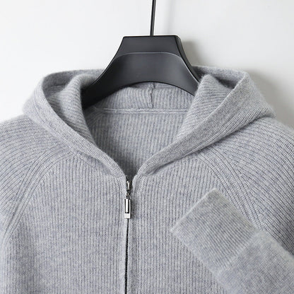 Kingston - Cashmere Merino Zip Up