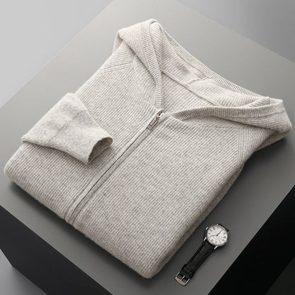 Kingston - Cashmere Merino Zip Up