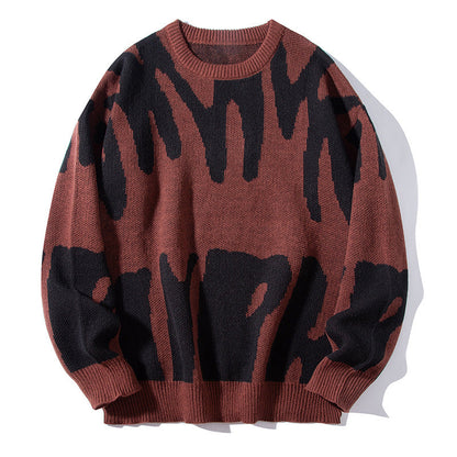 Renzo Wool Contrast Sweater