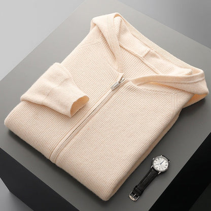 Kingston - Cashmere Merino Zip Up