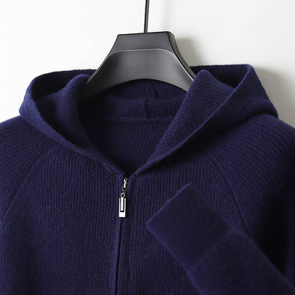Kingston - Cashmere Merino Zip Up