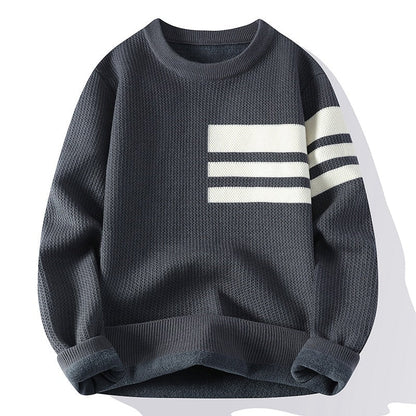 Montreal Waffle-Knit Wool Sweater