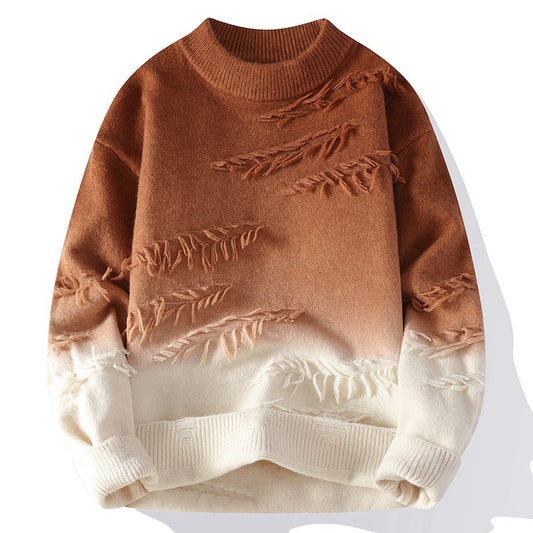 Sable Wave Ombre Sweater
