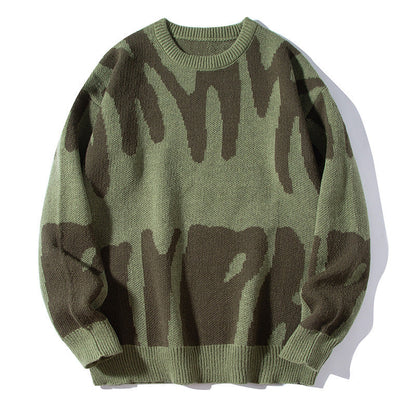 Renzo Wool Contrast Sweater