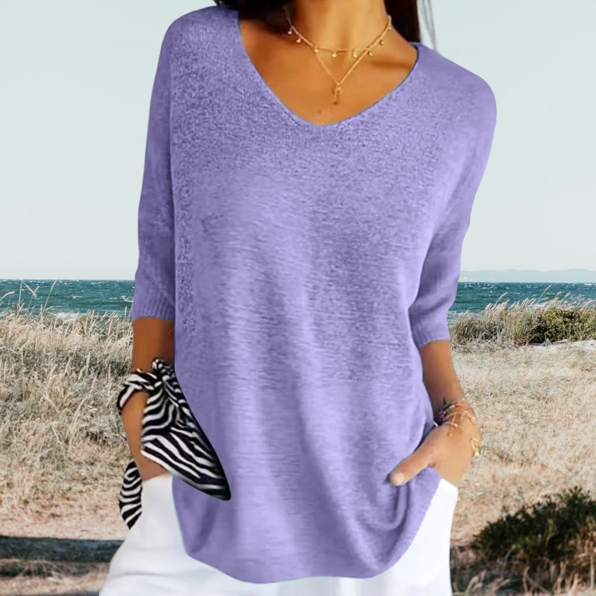 Olivia Lane Soft Touch Blouse