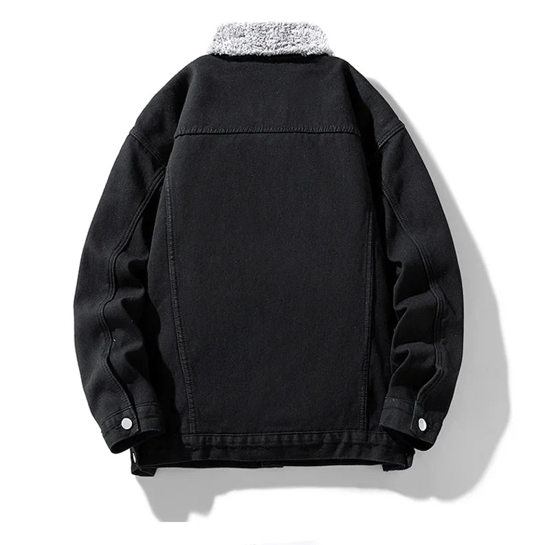 Tom Pierson Denim Fleece Jacket