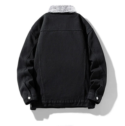 Tom Pierson Denim Fleece Jacket