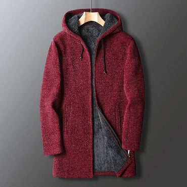 Dan Wellington Fleece Hooded Coat