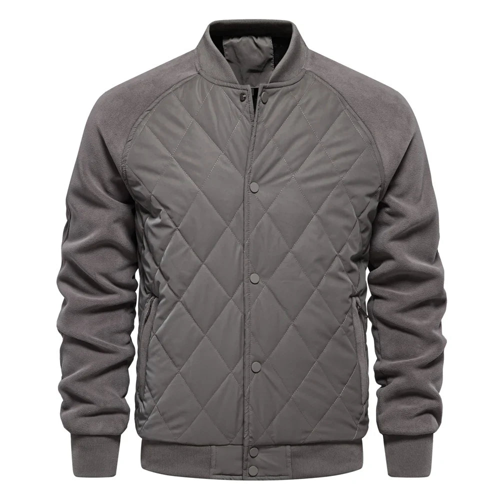 Ethan Cole Fleece Bomber Jacket