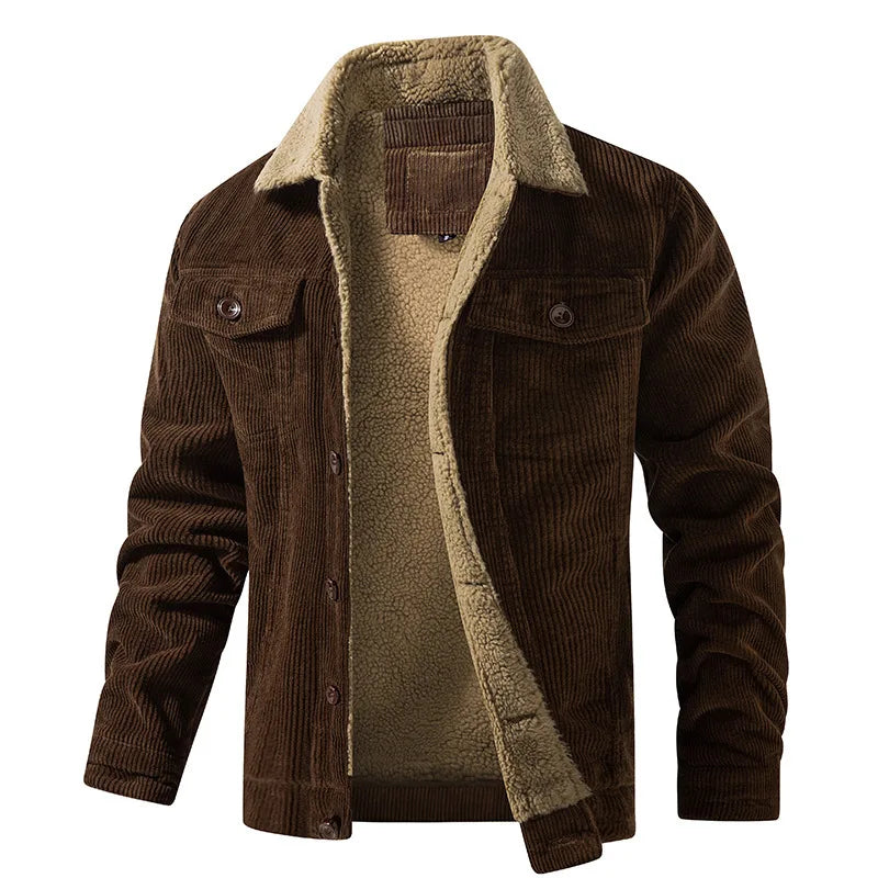 Jack Harrington Fleece-Lined Corduroy Jacket