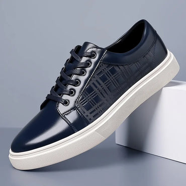 Massimo Patent Leather Sneakers