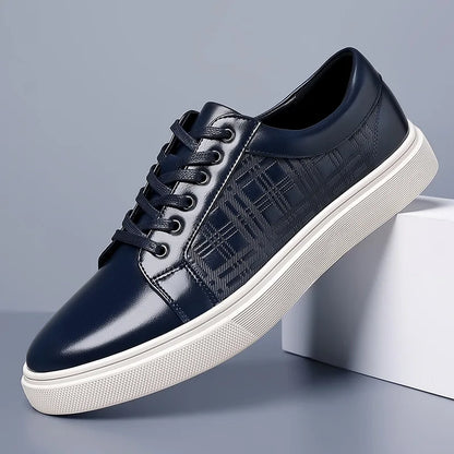 Massimo Patent Leather Sneakers