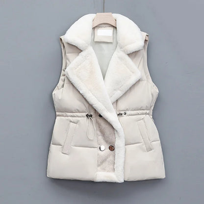 Sophie Bell Plush Winter Vest