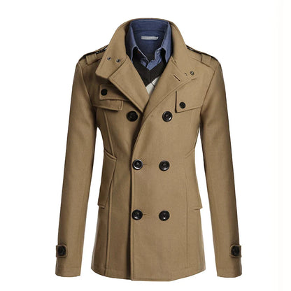 William Stone Double-Breasted Coat
