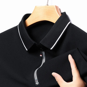 Dan Anthony Half Zip Polo Shirt