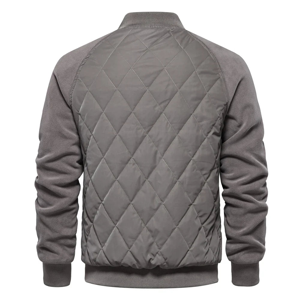 Ethan Cole Fleece Bomber Jacket