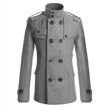 William Stone Double-Breasted Coat
