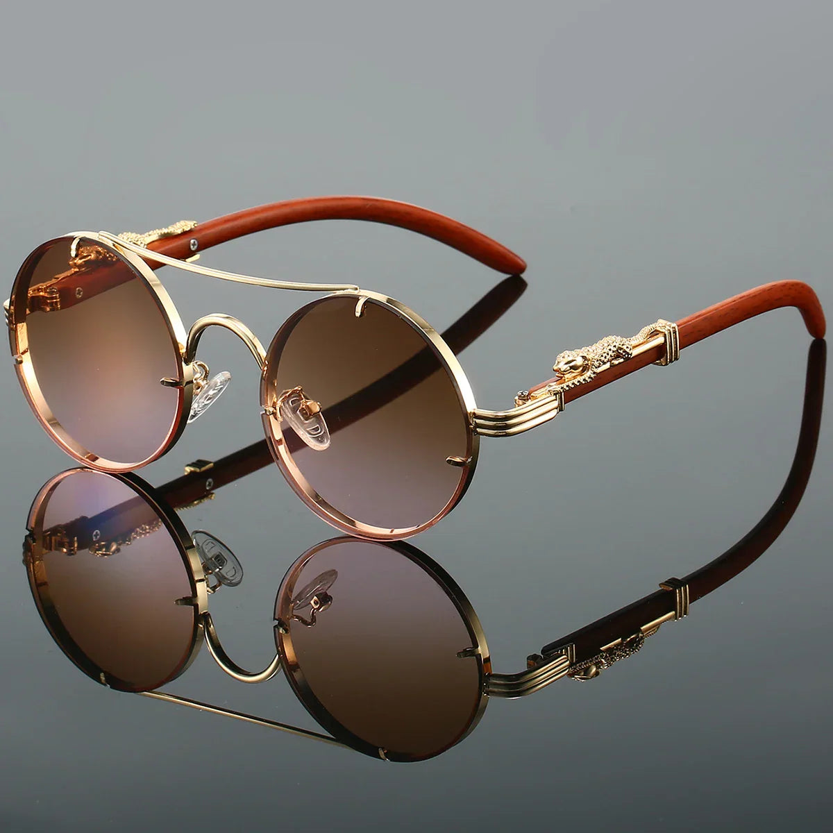 Imperio Leopard Sunglasses
