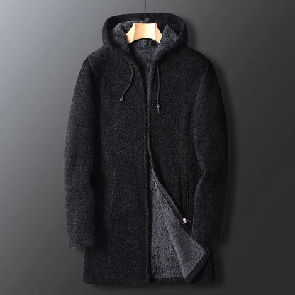 Dan Wellington Fleece Hooded Coat