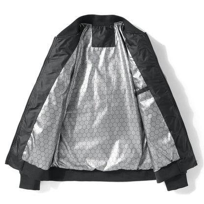 Massimo Quilted Bomber Jacket