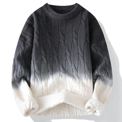 Ridge Gradient Comfort Sweater
